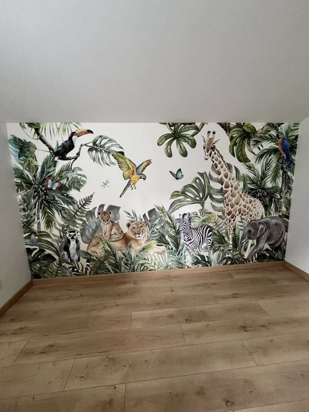 Dzikie zwierzęta w dżungli