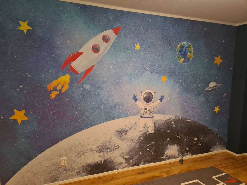 Astronauta na Księżycu