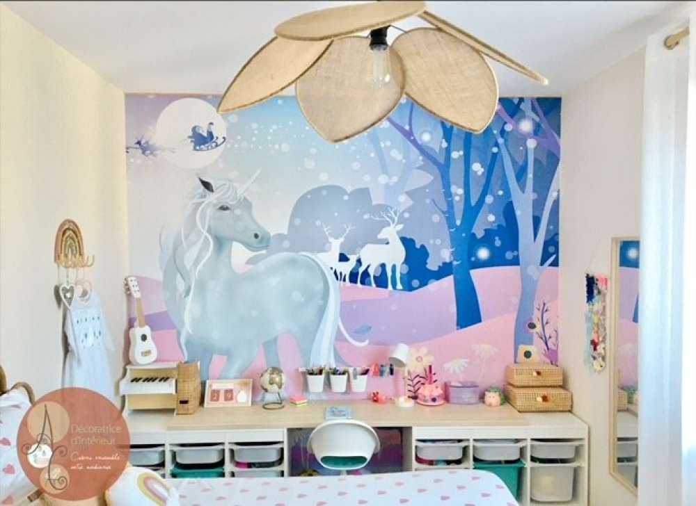 Jednorożec w śniegu