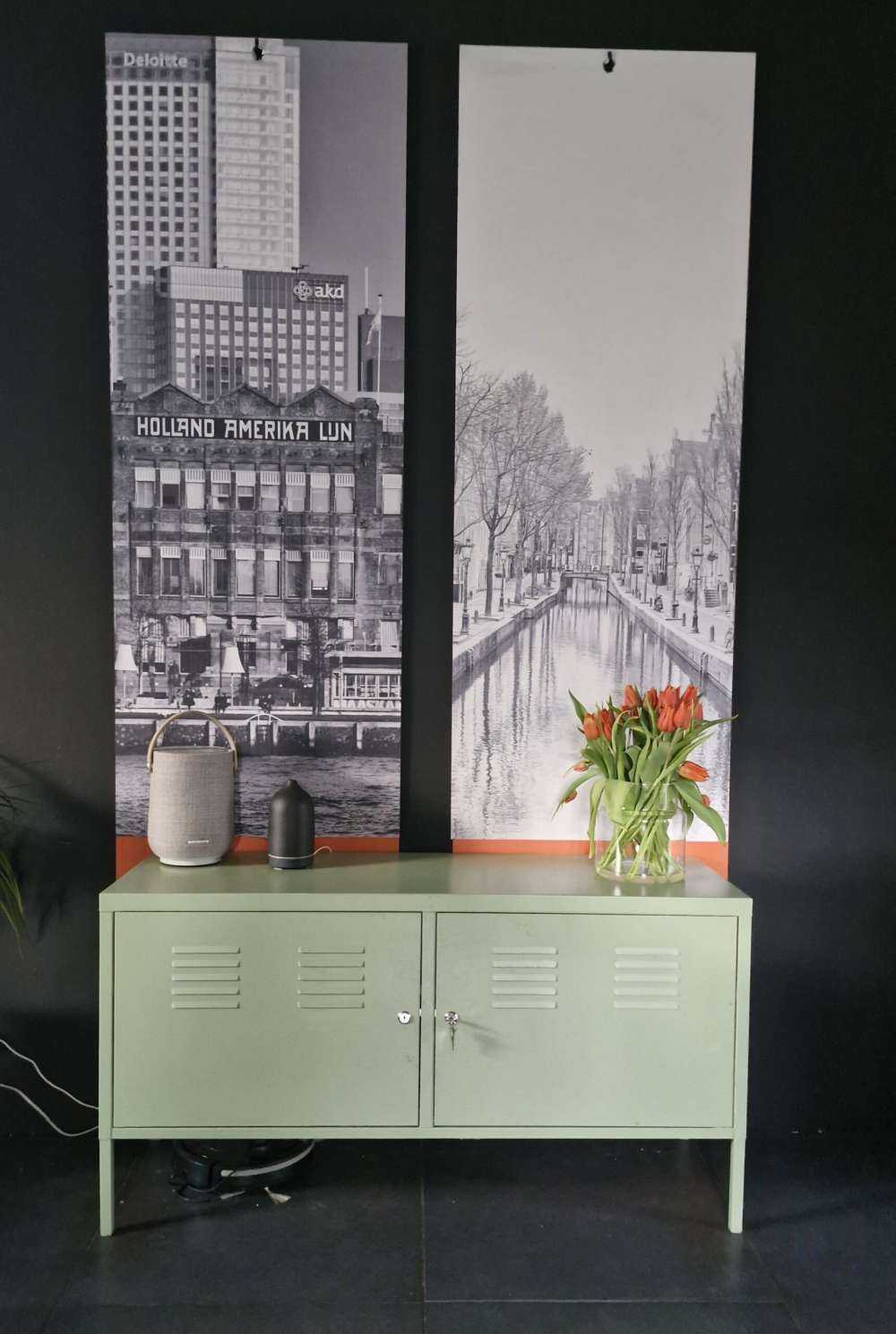 Amsterdam w czerni i bieli