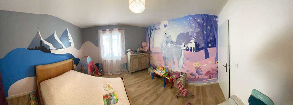 Jednorożec w śniegu