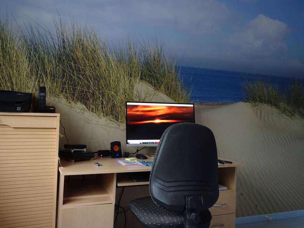 Wydmowe przejście na plażę