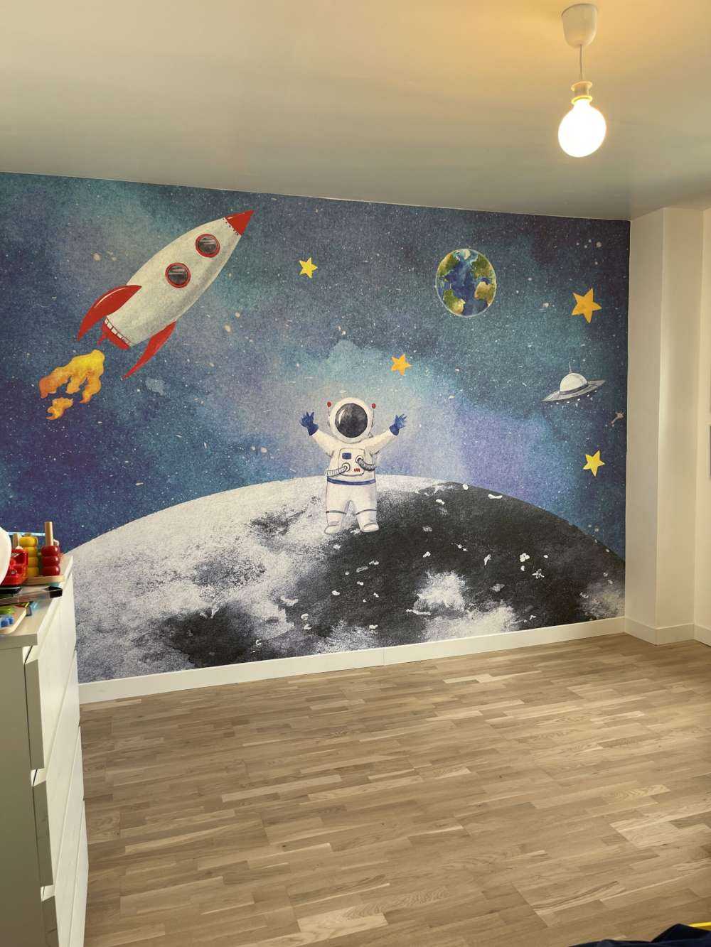 Astronauta na Księżycu