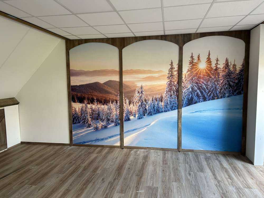 Zimowy poranek w górach