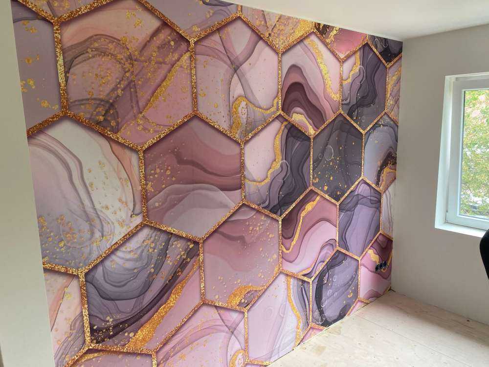 Kolorowy plaster miodu