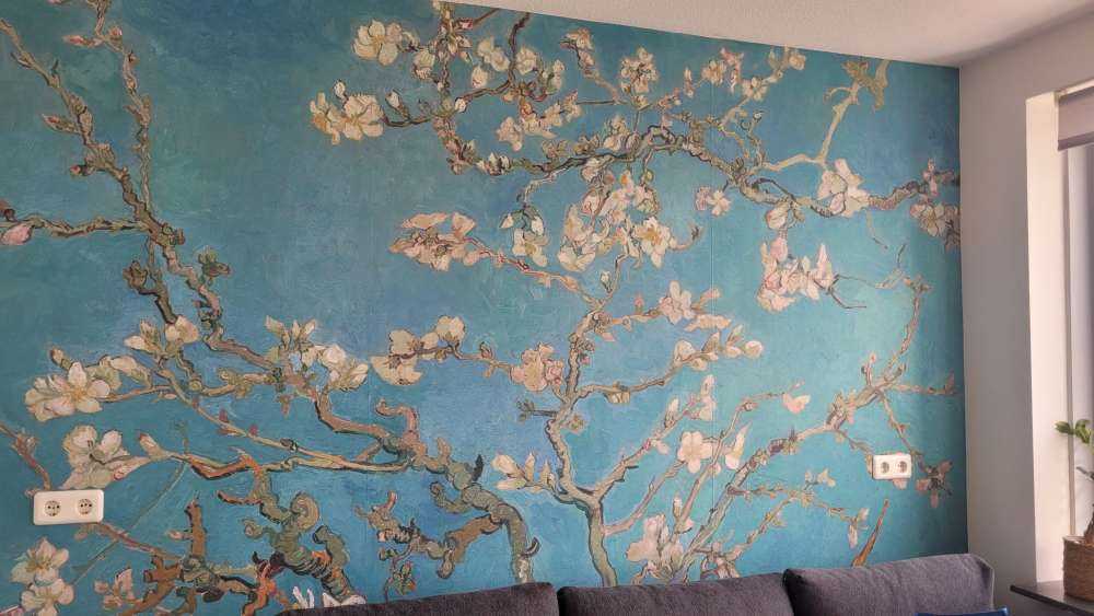 Malowany kwiat migdałowca (Van Gogh)