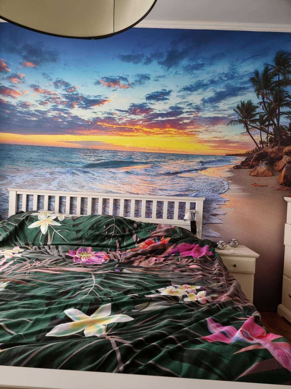 Wschód słońca na plaży