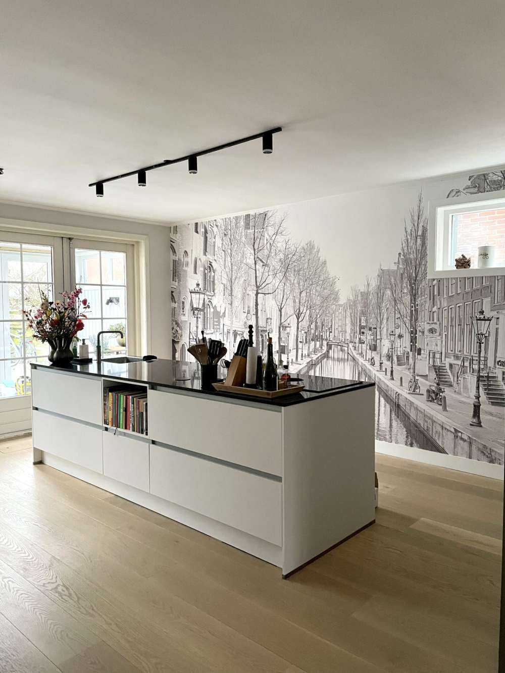 Amsterdam w czerni i bieli