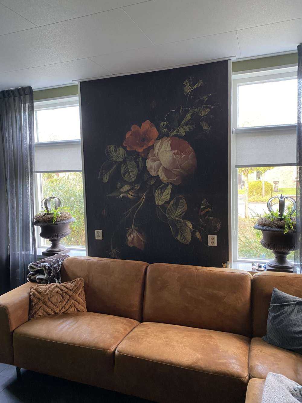 Martwa natura z różami