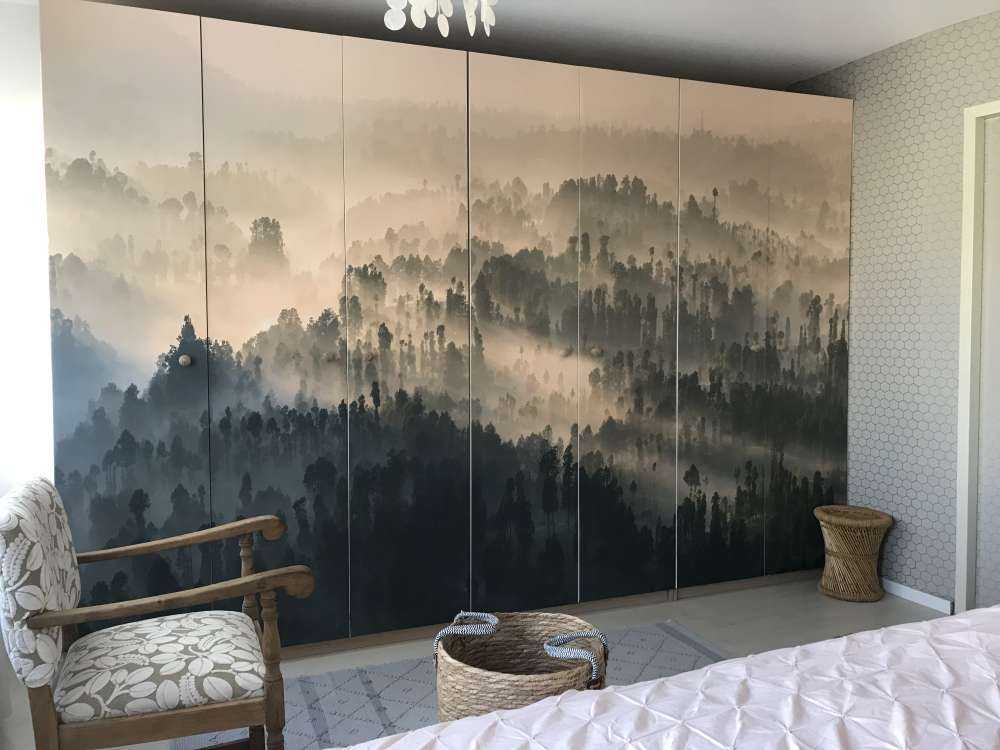 Mgliste góry w Indonezji