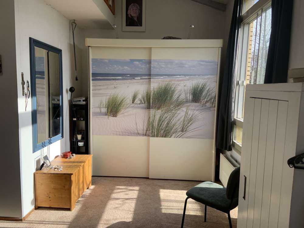 Plaża z roślinami wydmowymi