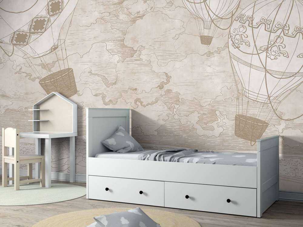 Balony na gorące powietrze nad miastem