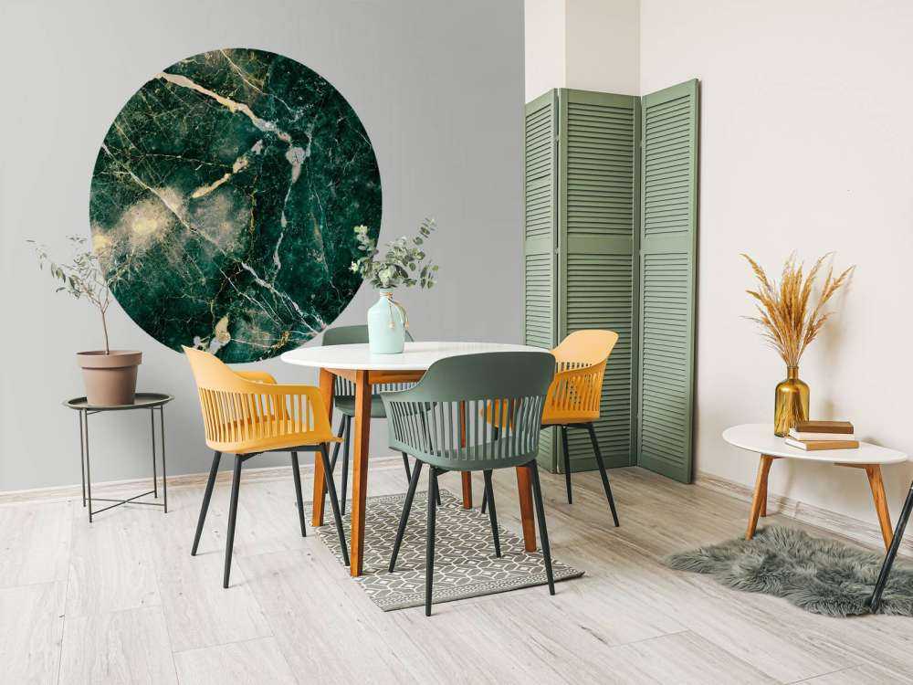Zieleń o fakturze marmuru