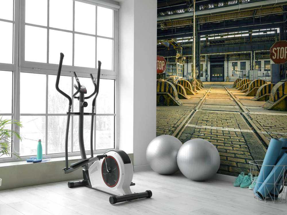 Opuszczona hala przemysłowa