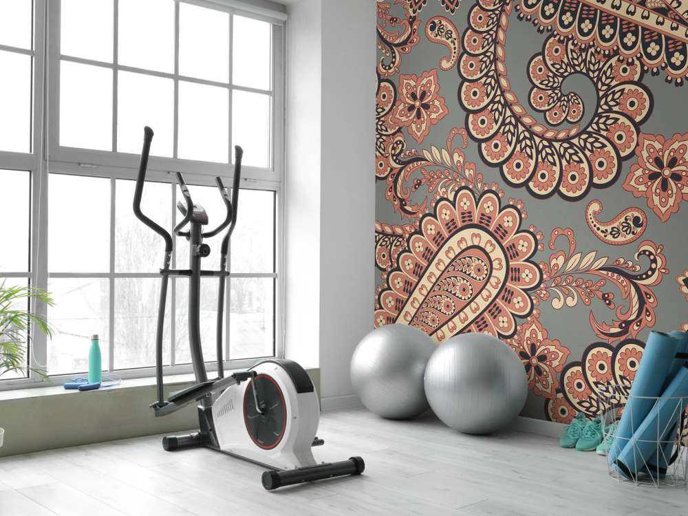 Staroindyjskie wzory kwiatowe