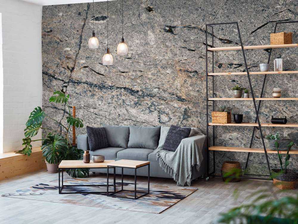 Struktura szarego marmuru