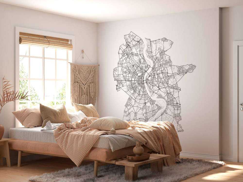 Mapa Kolonii, biała