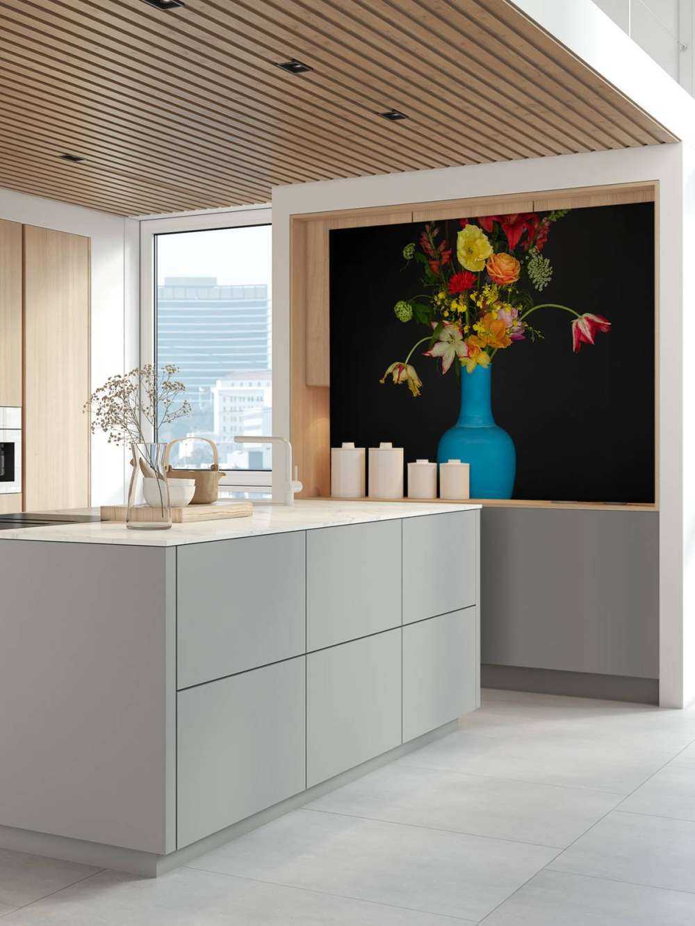 Obfity bukiet kwiatów