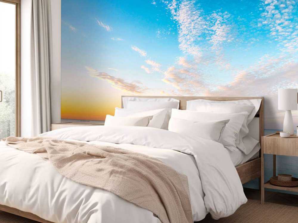 Wschód słońca na plaży