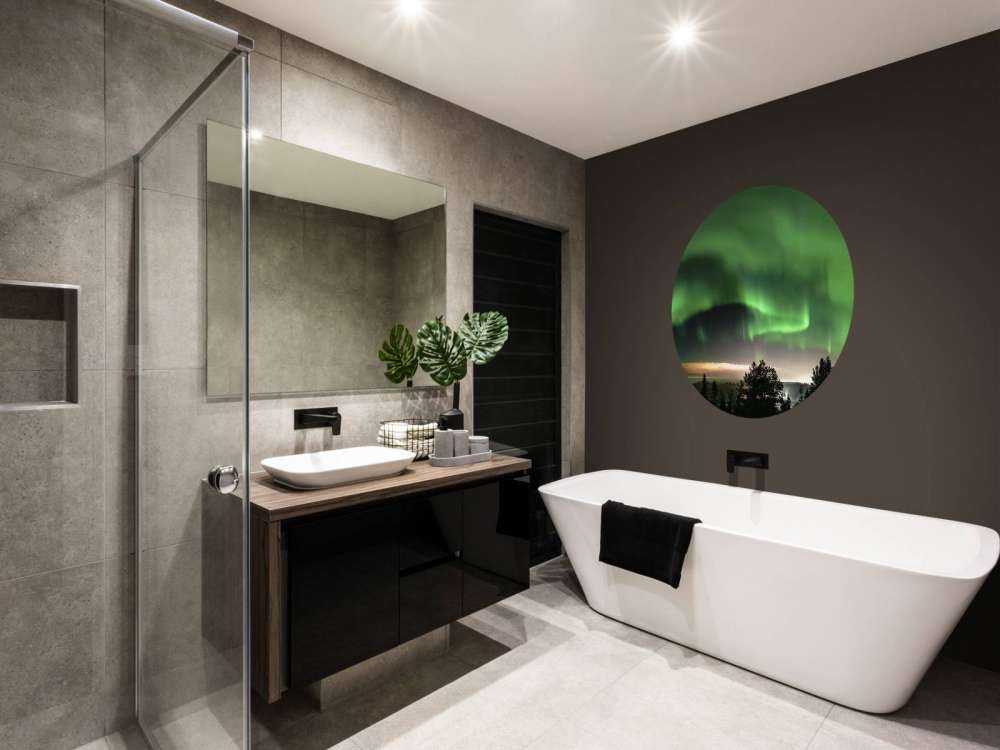 Zielona Aurora Borealis