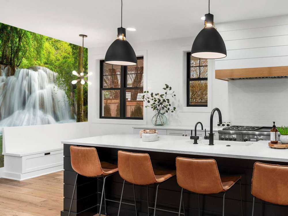 Zapierający dech w piersiach wodospad