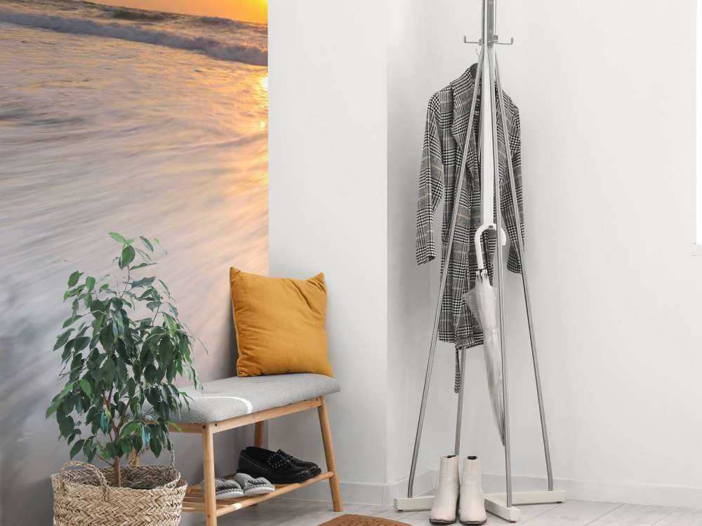 Zachód słońca na plaży