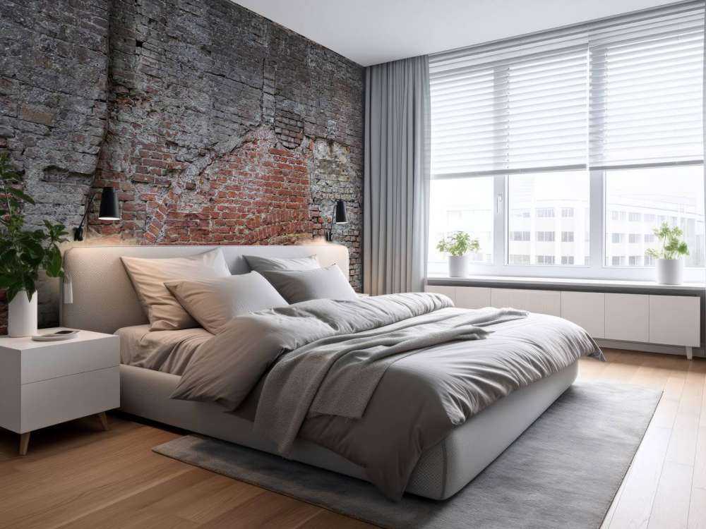 Stary odrestaurowany mur miejski