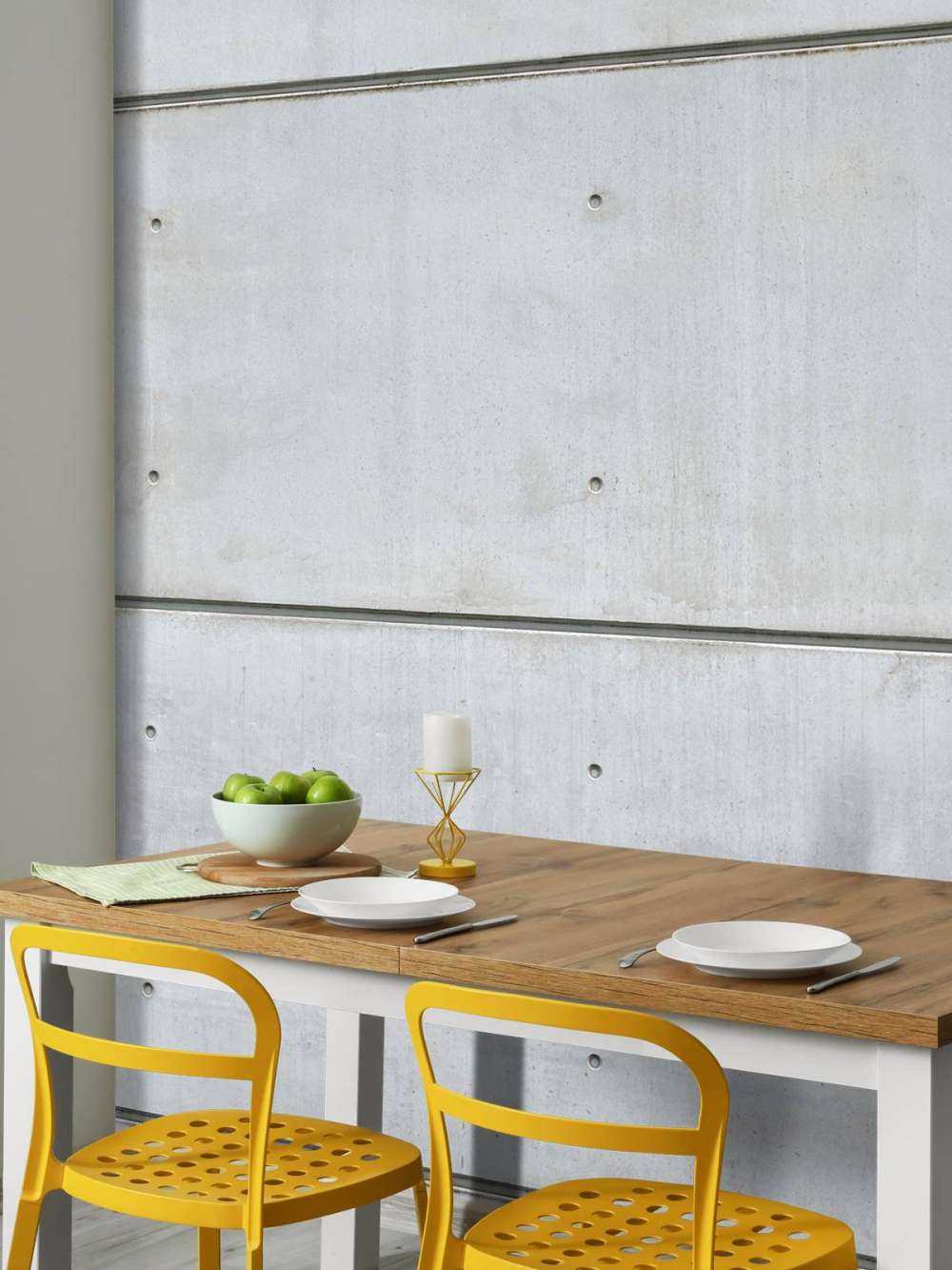 Pozioma ściana z betonu