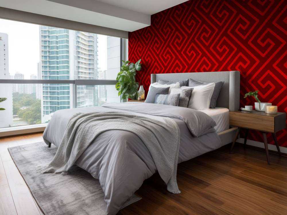 Modny chiński wzór