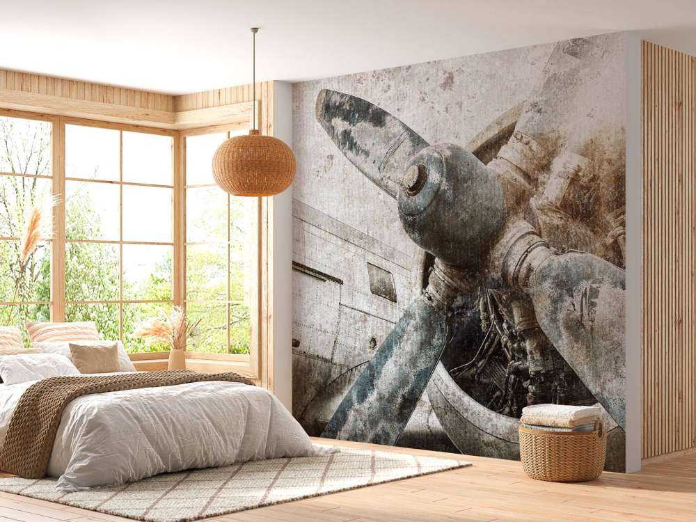 Silnik samolotu zabytkowego