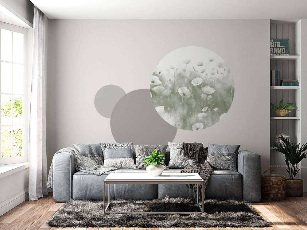 Taniec dzikich kwiatów - zielony