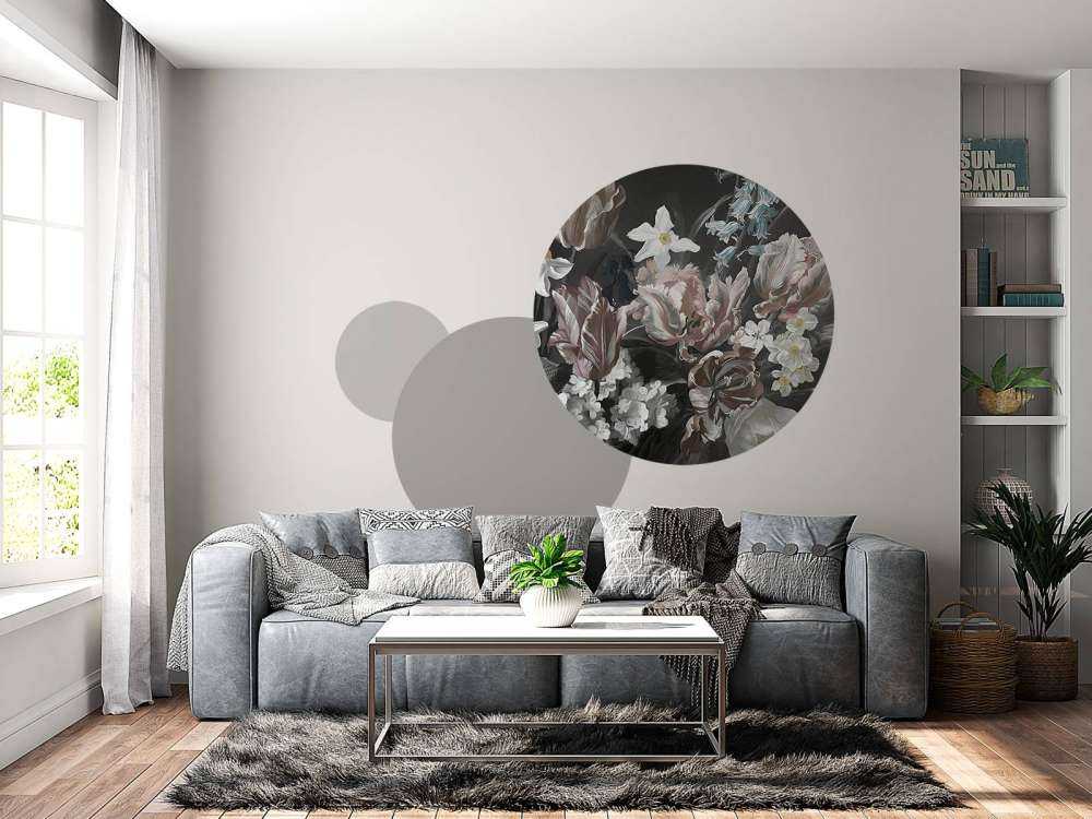 Bukiet z pomarańczowymi piwonami