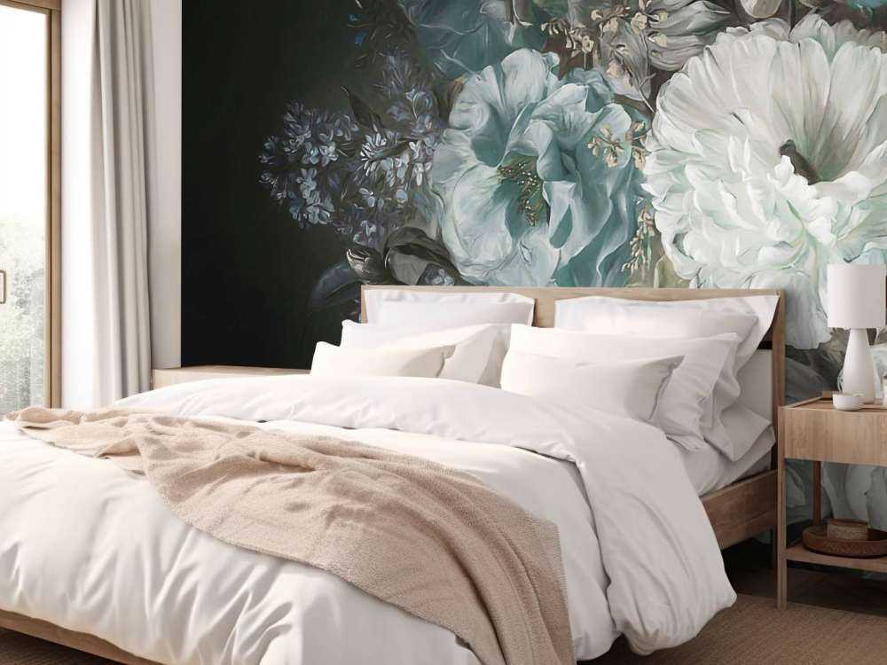 Bukiet z bzu niebieskiego