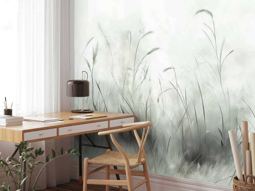 Zielony Szałwia Oddech Natury