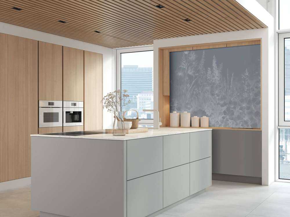 Tender angielski ogród - szary