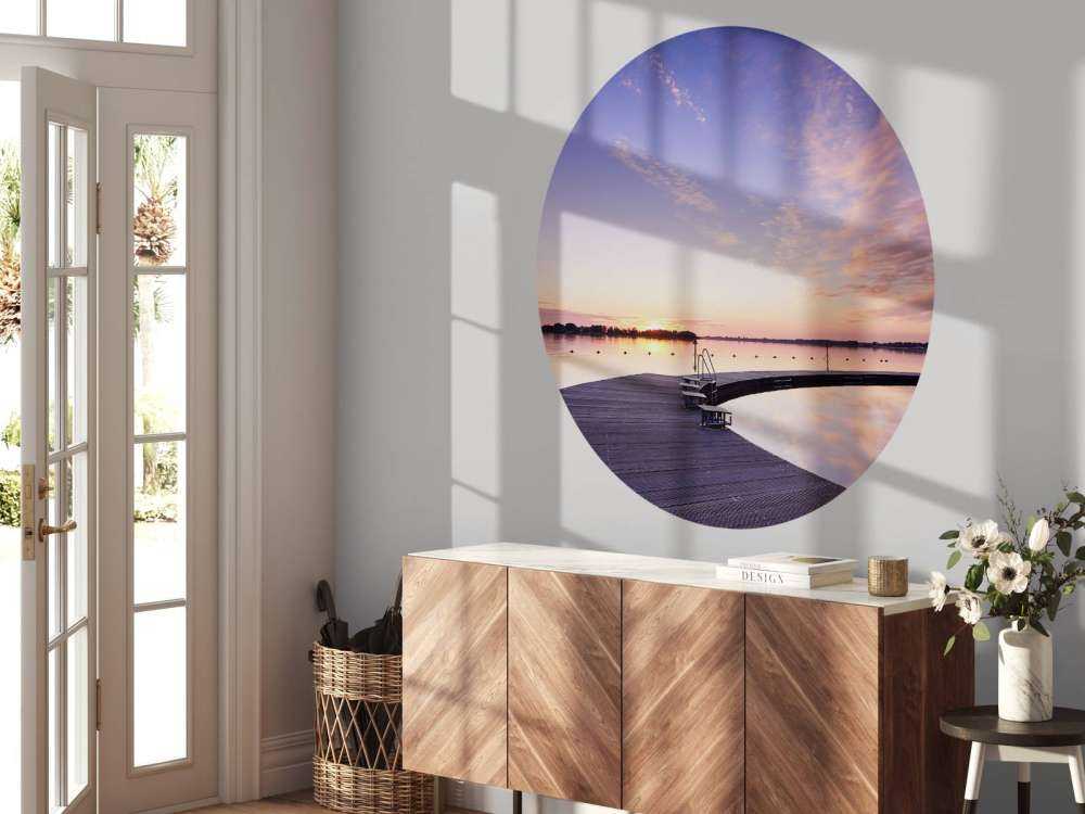 Pomost kąpielowy z blokami startowymi