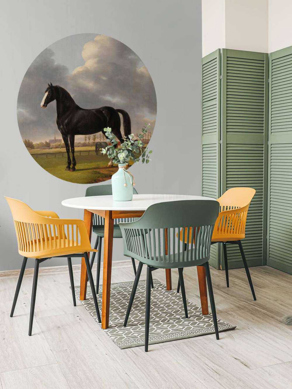 Fototapetowy koń. Szuflada hardwaru De Vlugge