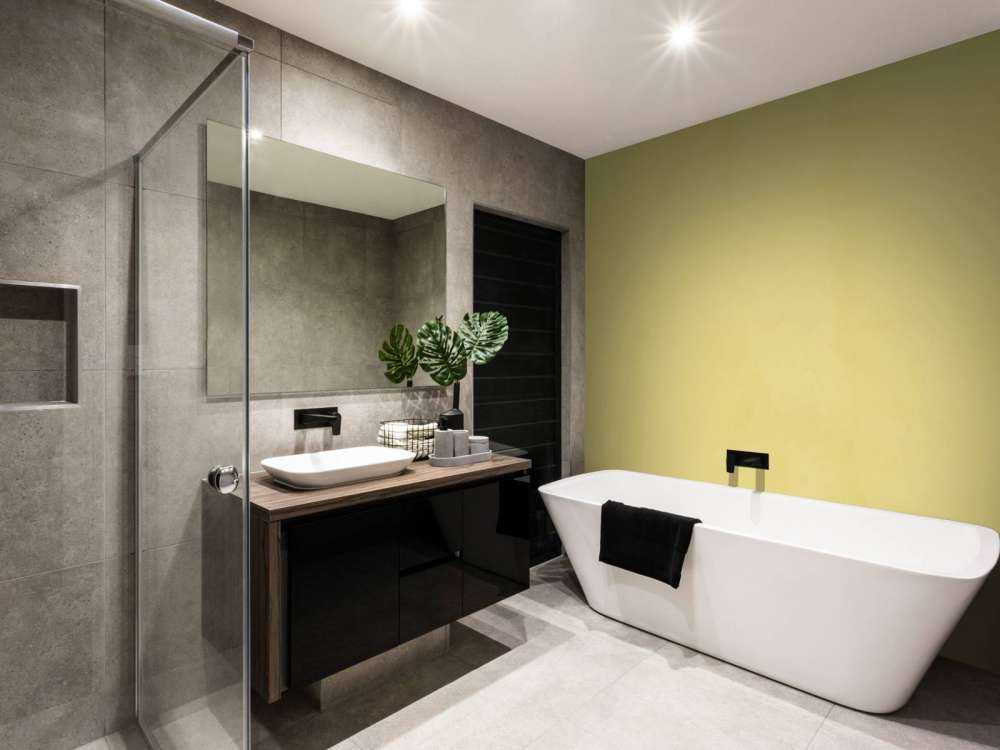 Beton lniany żółty