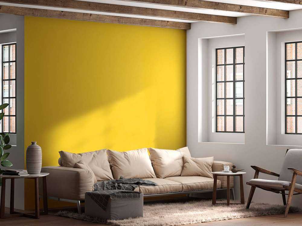 Beton żółty szafranowy