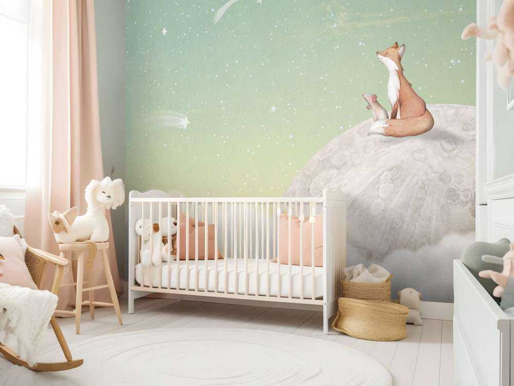 Fox on the Moon - Green