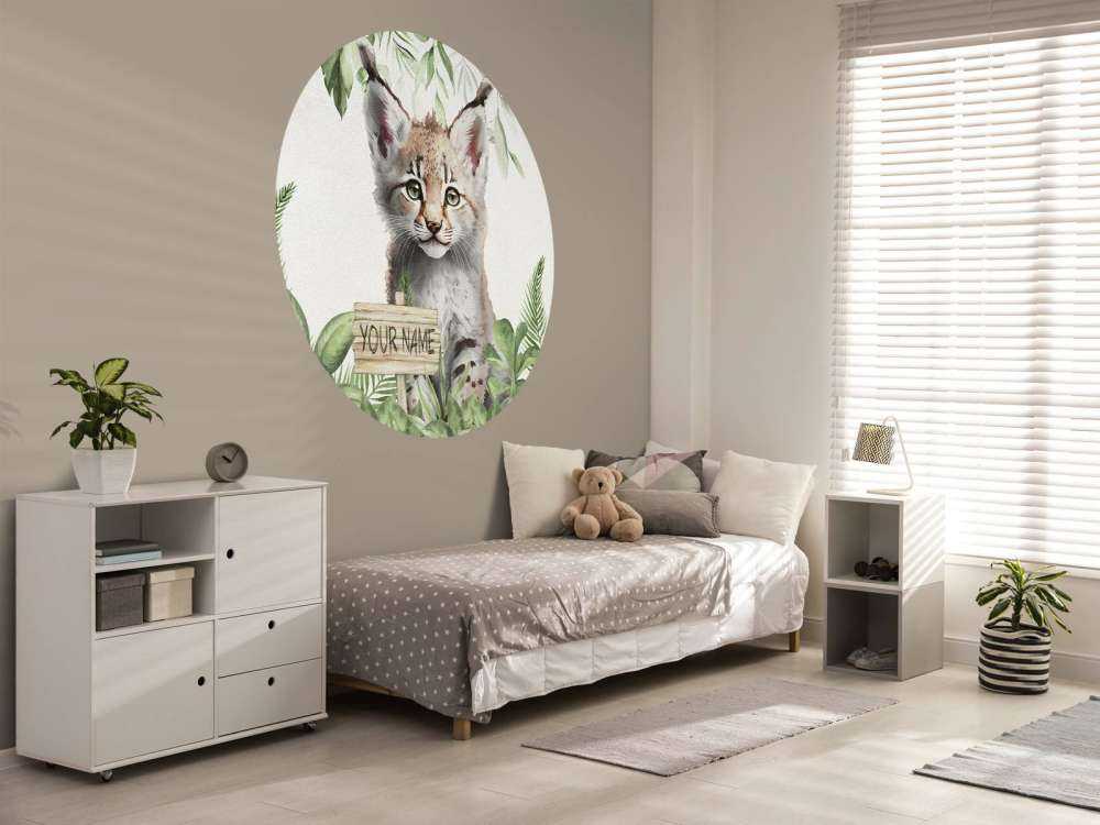 Mały ryś w dżungli