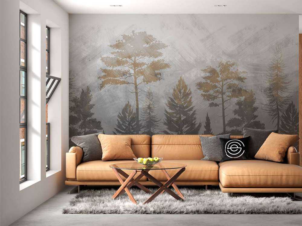 Abstrakcyjny Szept Lasu