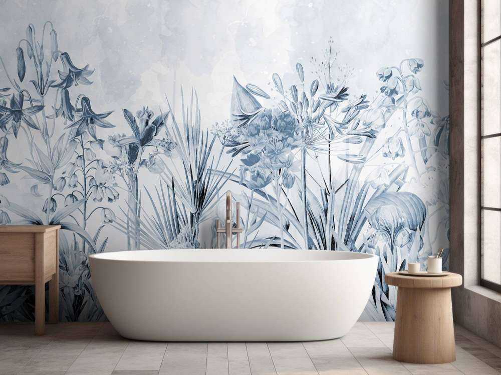 Monochromatyczna Kwiatowa Elegancja