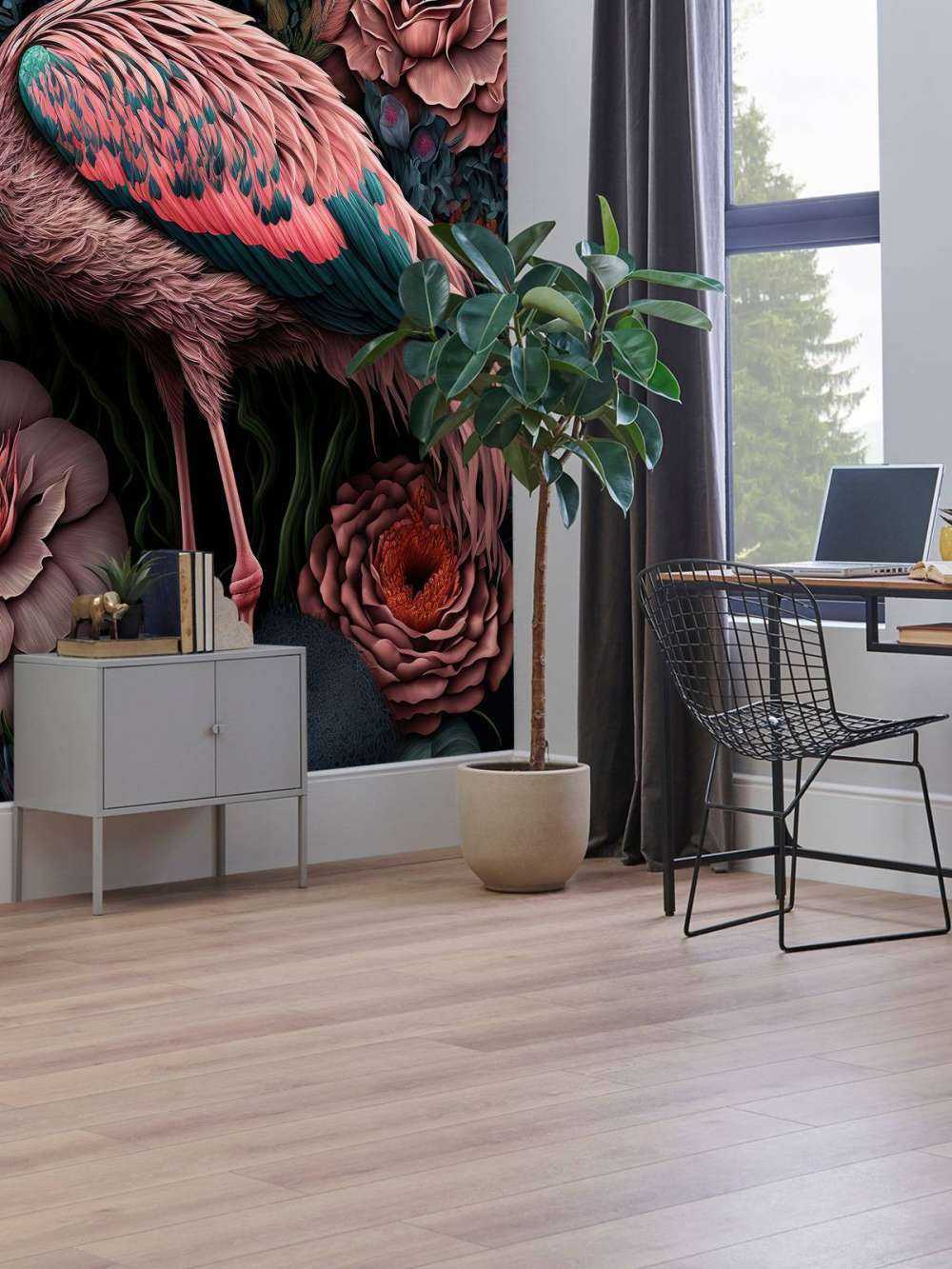 Noc Kwiatowej Prachty Flamingów