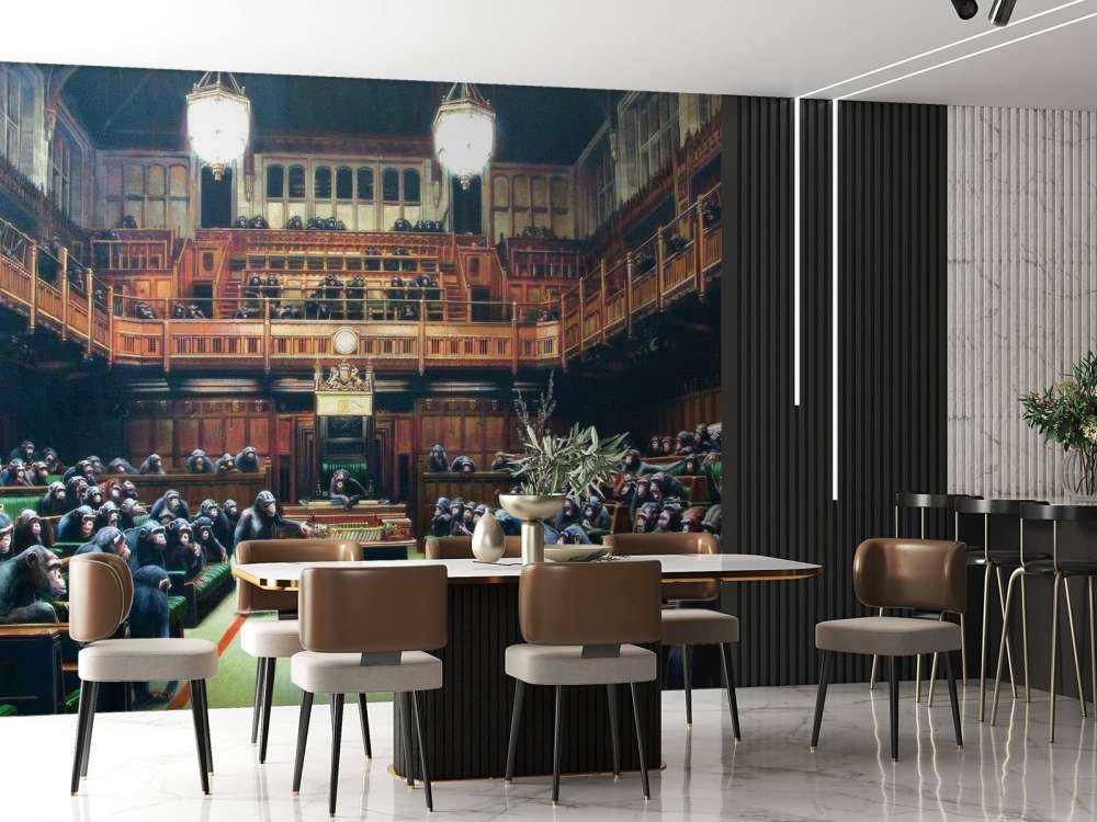 Banksy - Monkey parliament