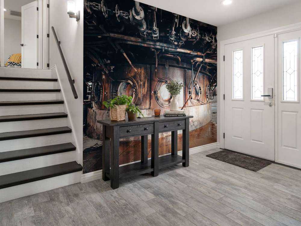 Stary piec przemysłowy