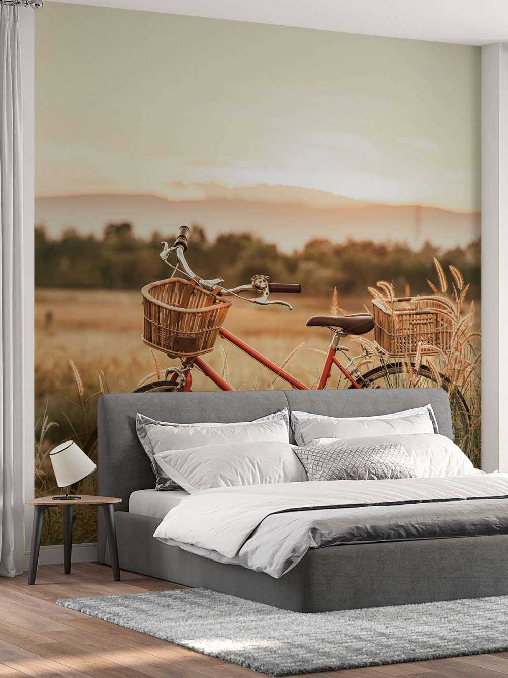 Rower zabytkowy w lecie