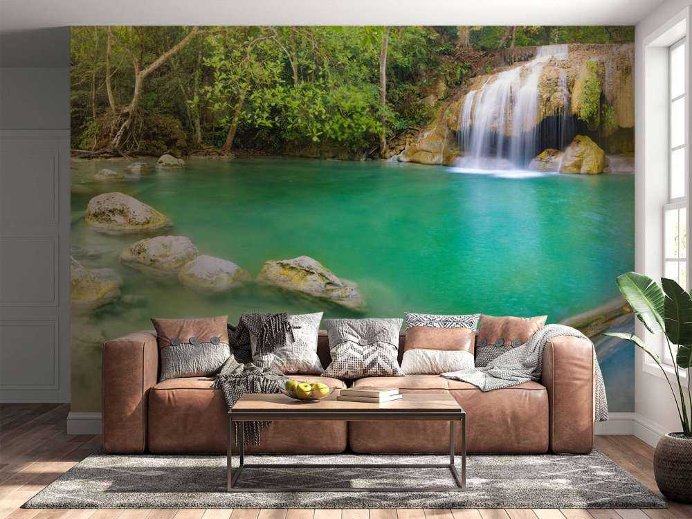 Piękny wodospad w Tajlandii