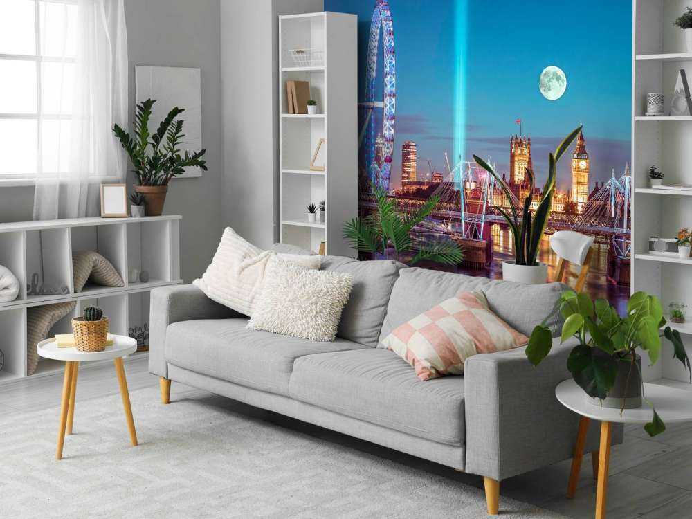 Westminster przy pełni księżyca