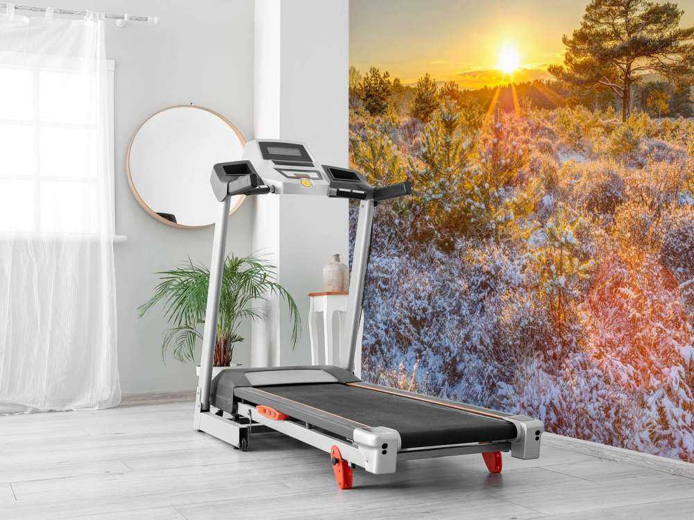 Zimowy zachód słońca